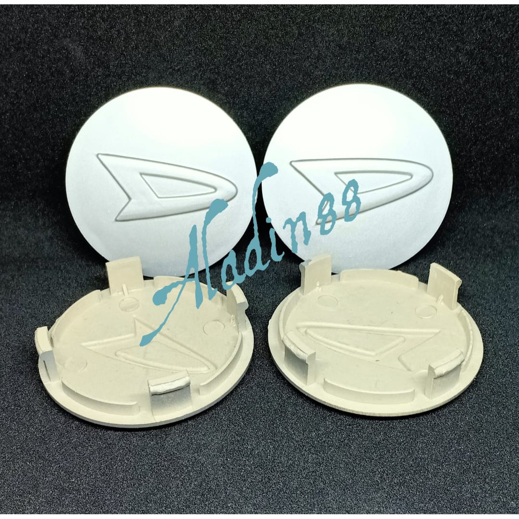 Wheel Dop Daihatsu Ayla Sigra Silver Tutup Dop Velg