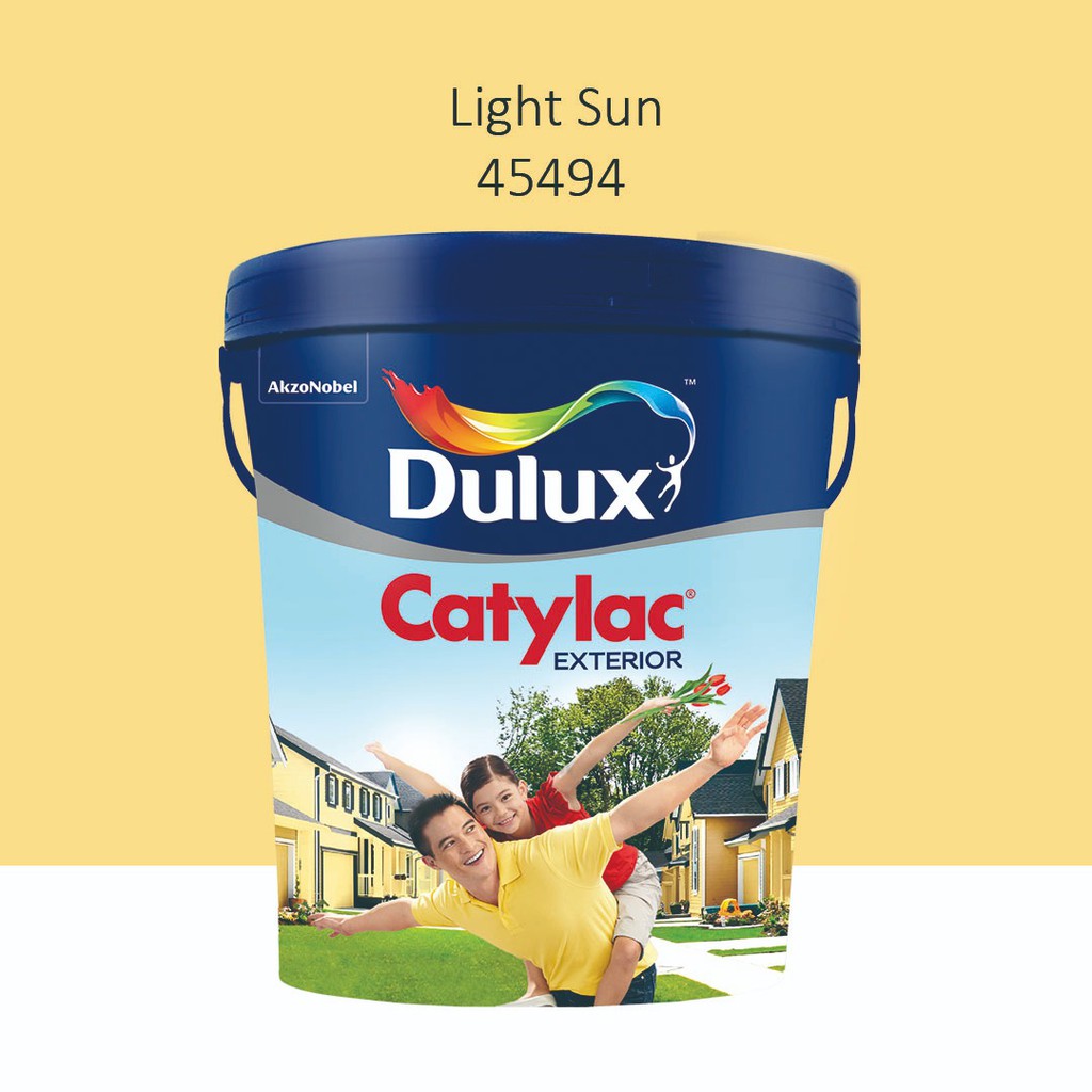 Cat Dinding Dulux Catylac Exterior Netto 5 kg - Light Sun 45494
