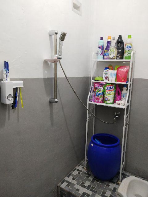 Bisa Cod Paket Murmer Hand Shower Tiang Bonus Kran Double Minmlis