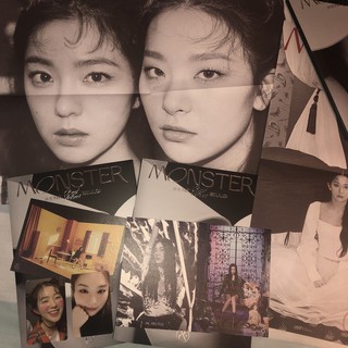 Baca Desc Red Velvet Irene Seulgi Monster Official Photocard