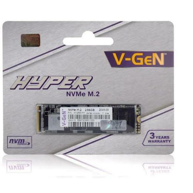 SSD V-GeN SSD M.2 NVme 256GB - Hyper Series