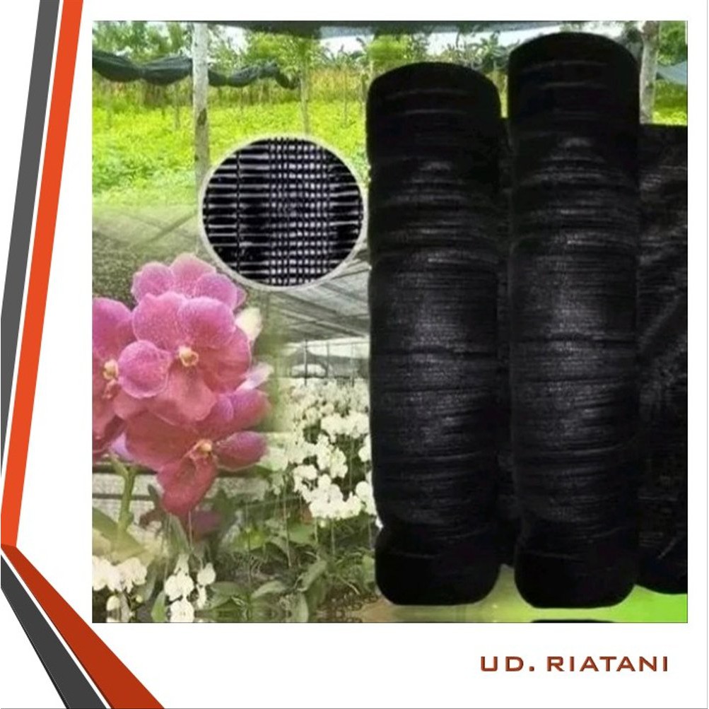 Jaring Paranet Penutup Tanaman 65-75% lebar 3x10m