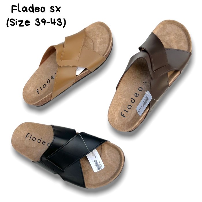 Sandal pria silang fladeo