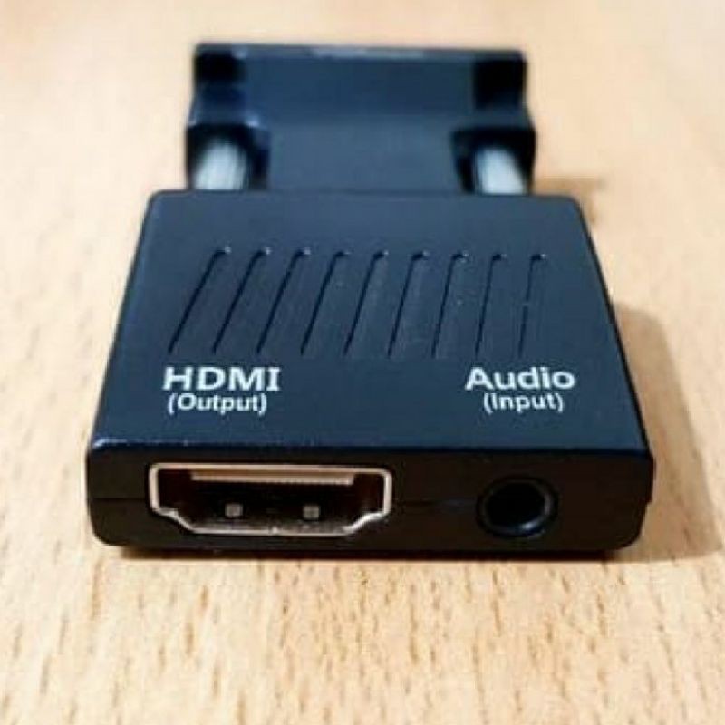 SKU-1001 CONVERTER VGA TO HDMI WITH AUDIO ADAPTER DONGLE