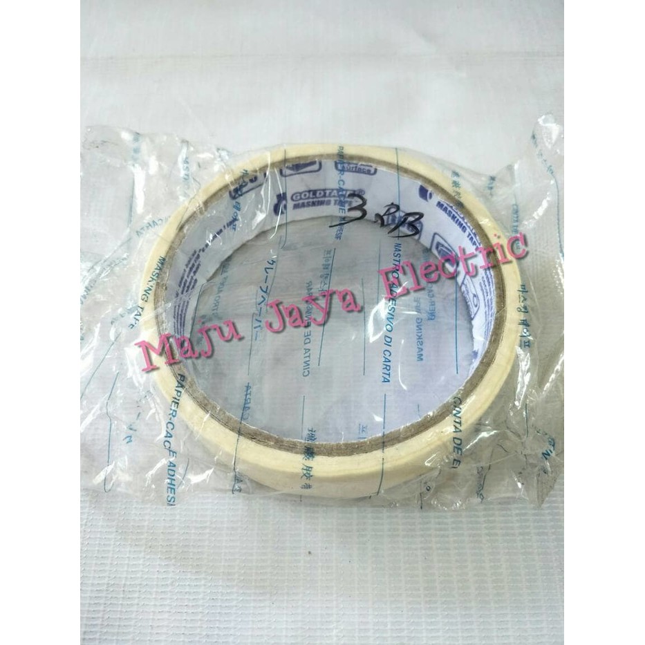 

Lakban Kertas / Masking Tape GoldTape 1 " Inch In 1Inch