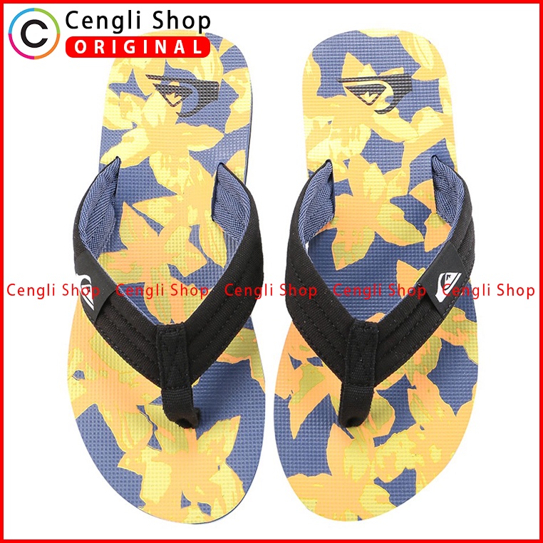 SANDAL JEPIT PRIA QUIKSILVER ORIGINAL FLIP FLOP MOLOKAI Q07