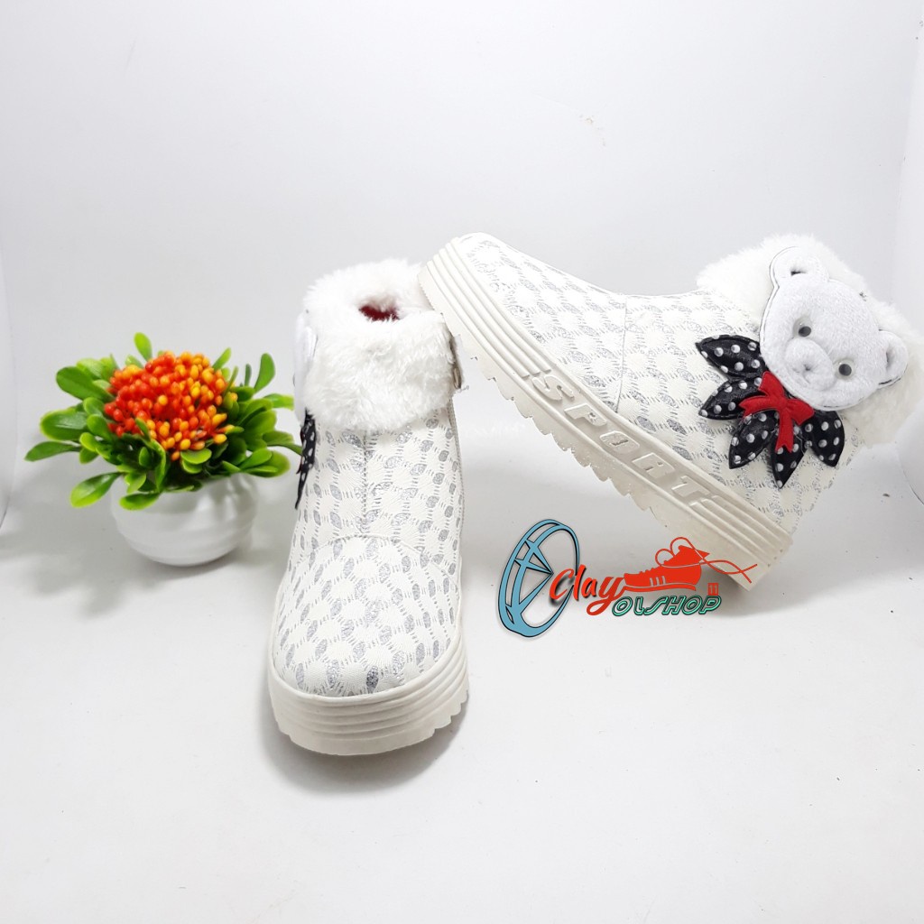 Sepatu Boots Anak Perempuan Murah / Sepatu Boots Wanita - clayolshop
