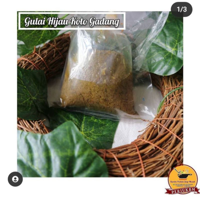 

Bumbu gulai hijau koto gadang