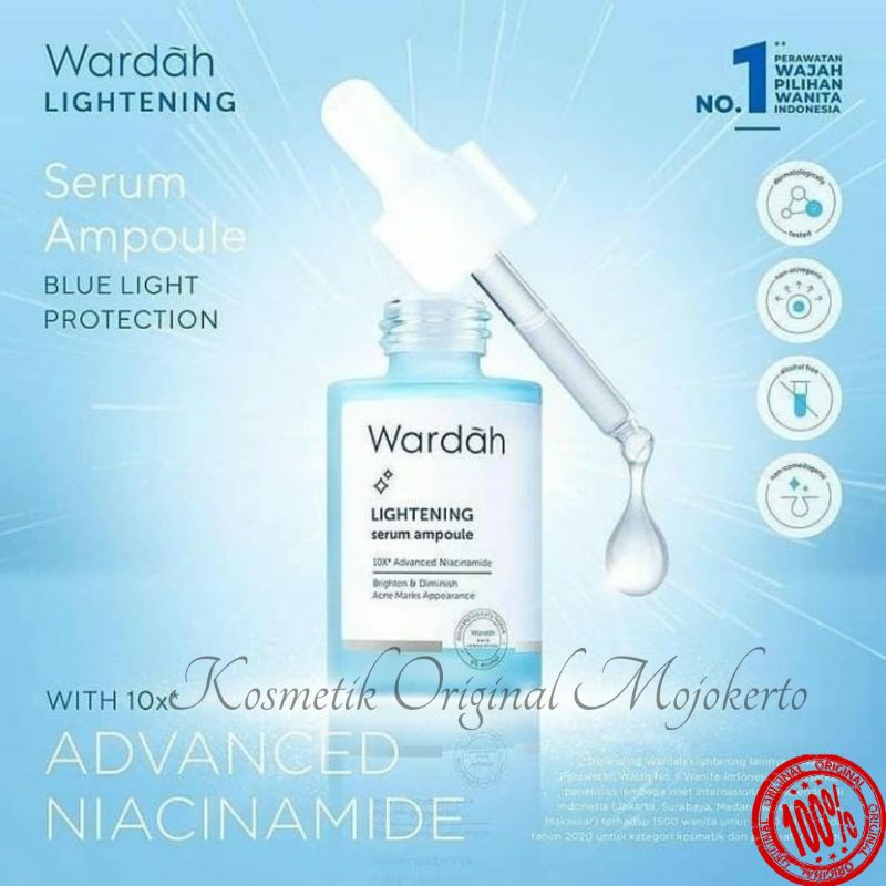 Wardah Lightening Serum Ampoule | Wardah Serum | Wardah Lightening Series | Wardah