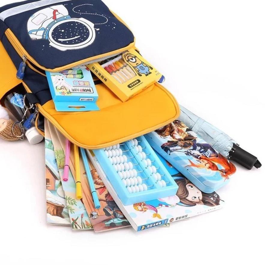 TAS RANSEL ASTRONOT TAS SEKOLAH RANSEL ANAK CEWE COWO ASTRONOT LUAR ANGKASA KEKINIAN
