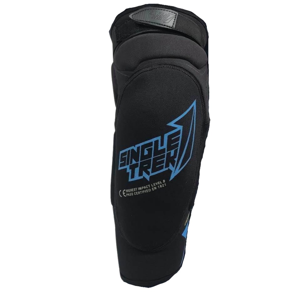 Knee Protector dengkul Singletrek1 Carbon KPC Biru