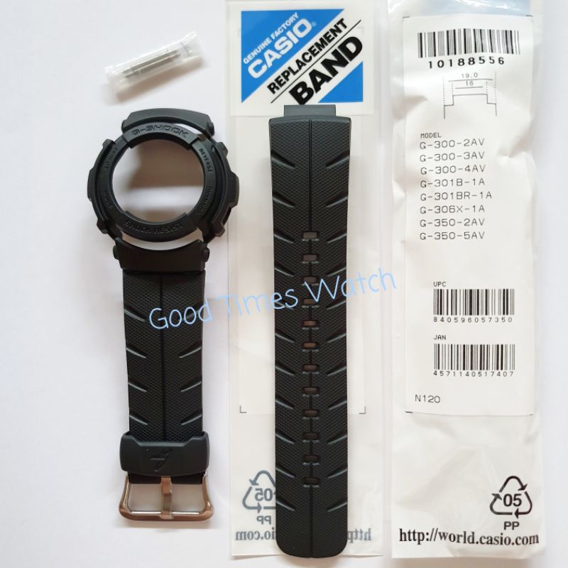 PAKET STRAP BEZEL G-SHOCK G 300ML G 300 G 306X G 306 Casio Original