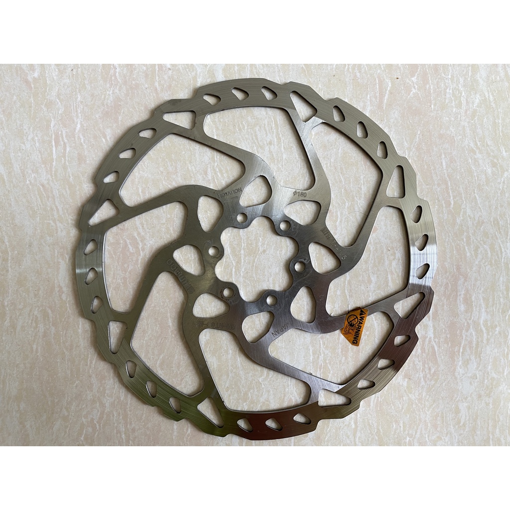 Rotor Shimano SMRT66 180mm 7inch SM RT66 6 Bolt Deore SLX BEKAS SECOND