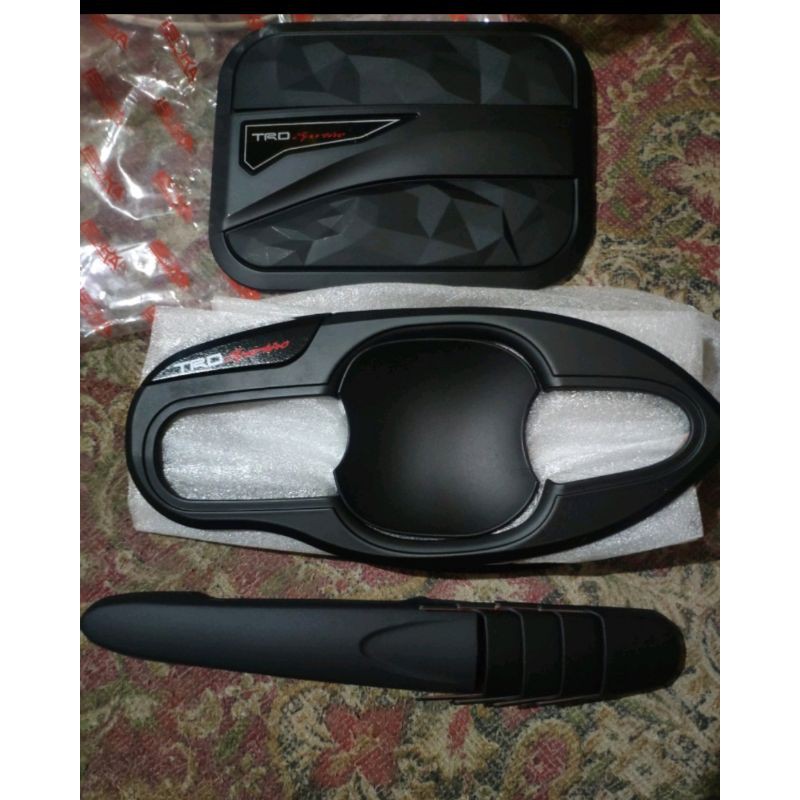 Paket Outer Mangkok Cover Handle Tank Cover TRD Sportivo Mobil Avanza Xenia Calya