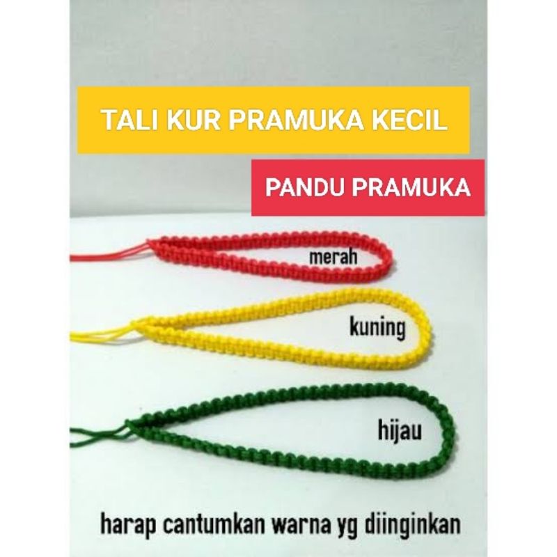 

Tali koor Tali peluit Pramuka Tanggung