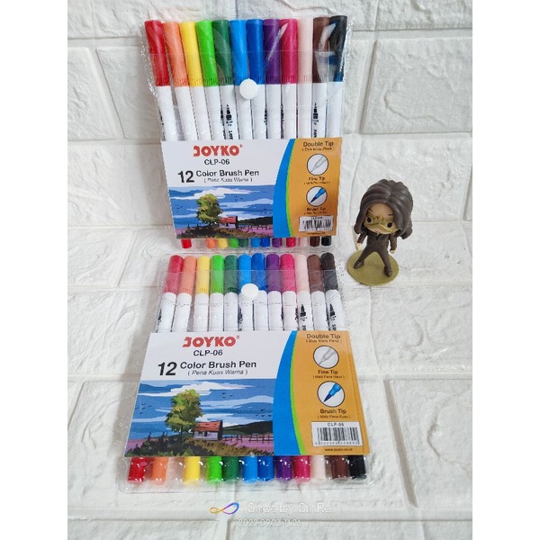 

Pena kuas warna/color brush pen/pena kuas warna joyko/color brush pen joyko