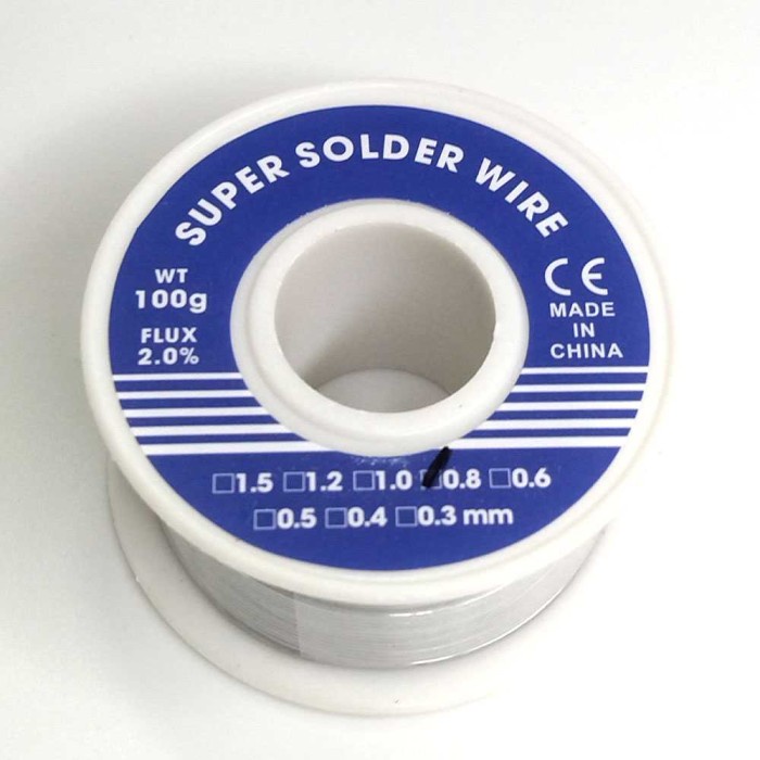 JICLASS Kawat Timah Solder 0.8mm 100gr - SWH010MLP1