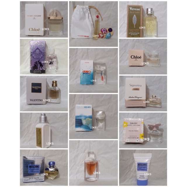 Miniature Perfume - Parfum Mini / Travel Size