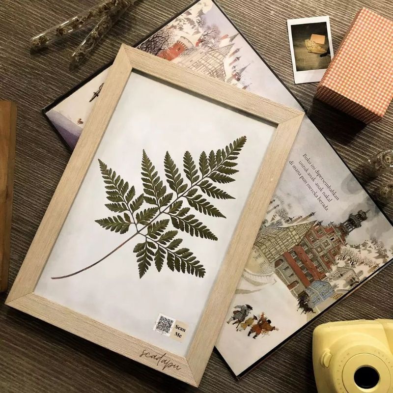 [Fougere] Limited Pressed Flowers Frame - Hiasan/Dekorasi Dinding Aesthetic