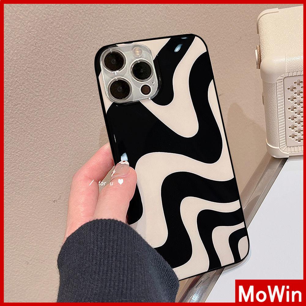 For iPhone 14 Pro Max iPhone Case Soft Case TPU Glossy Black Candy Case Shockproof Protection Camera Zebra Print Compatible For iPhone 13 Pro Max 12 Pro Max 11 7plus xr xs max