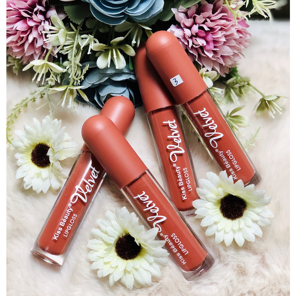 KISS BEAUTY VELVET LIPGLOSS 7954 SATUAN BEBAS PILIH WARNA LIPGLOSS LIPCREAM LIPMATTE LIPTINT HARGA GROSIR MURAH