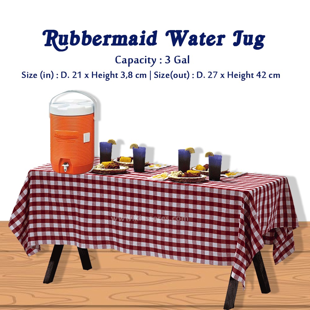 Termos Water Jug Rubbermaid Cooler Box Rubbermaid