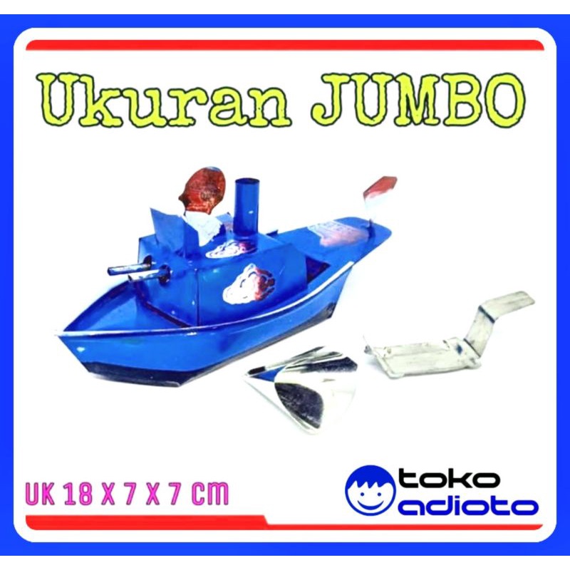 GROSIR Mainan Kapal Otok Otok JUMBO / Perahu Otok Otok BESAR