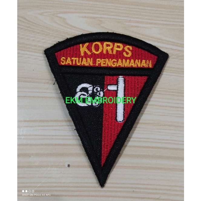 KORP SATPAM BORDIR TIMBUL