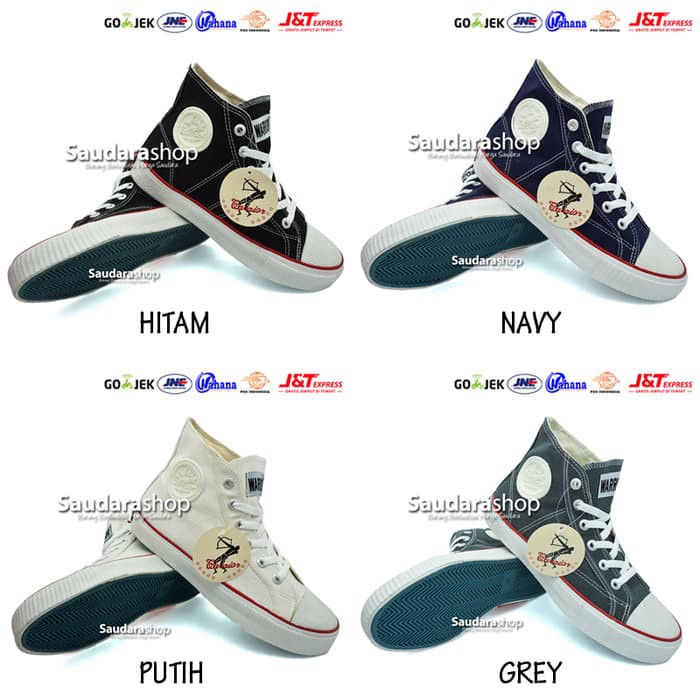 Sepatu Warrior Classic Sepatu Sekolah Warrior Sepatu Warrior Navy