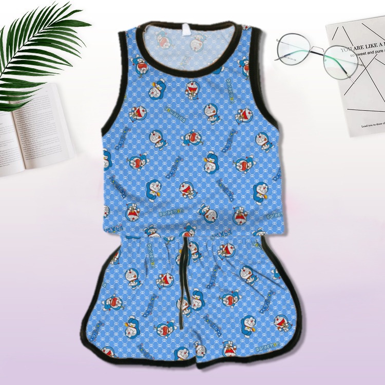 Rillo-Setelan playset anak singlet / Set balita motif unisex