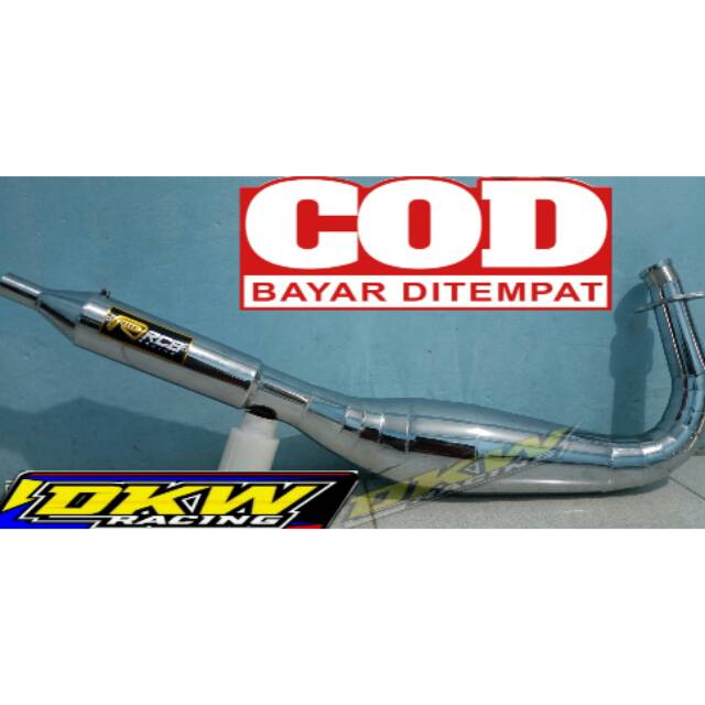 Knalpot RX king chrome rcb