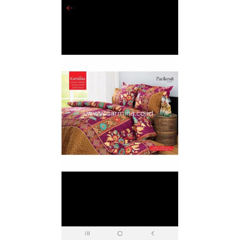 sprei carmina 160x200