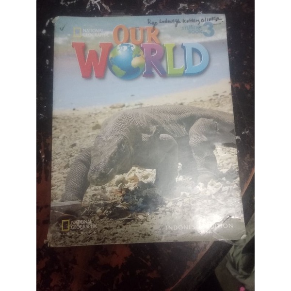 buku our world student's book 3 penerbit national geographic