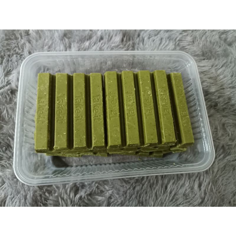 

Coklat Take It Utuh Green Tea Matcha Kiloan Murah Asli Free Bubblewrap n Dus