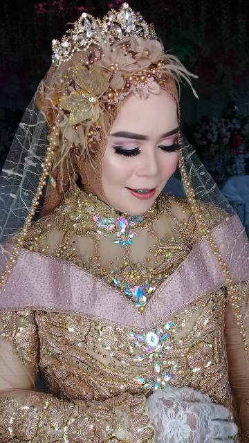 Headpiece kupu mocca