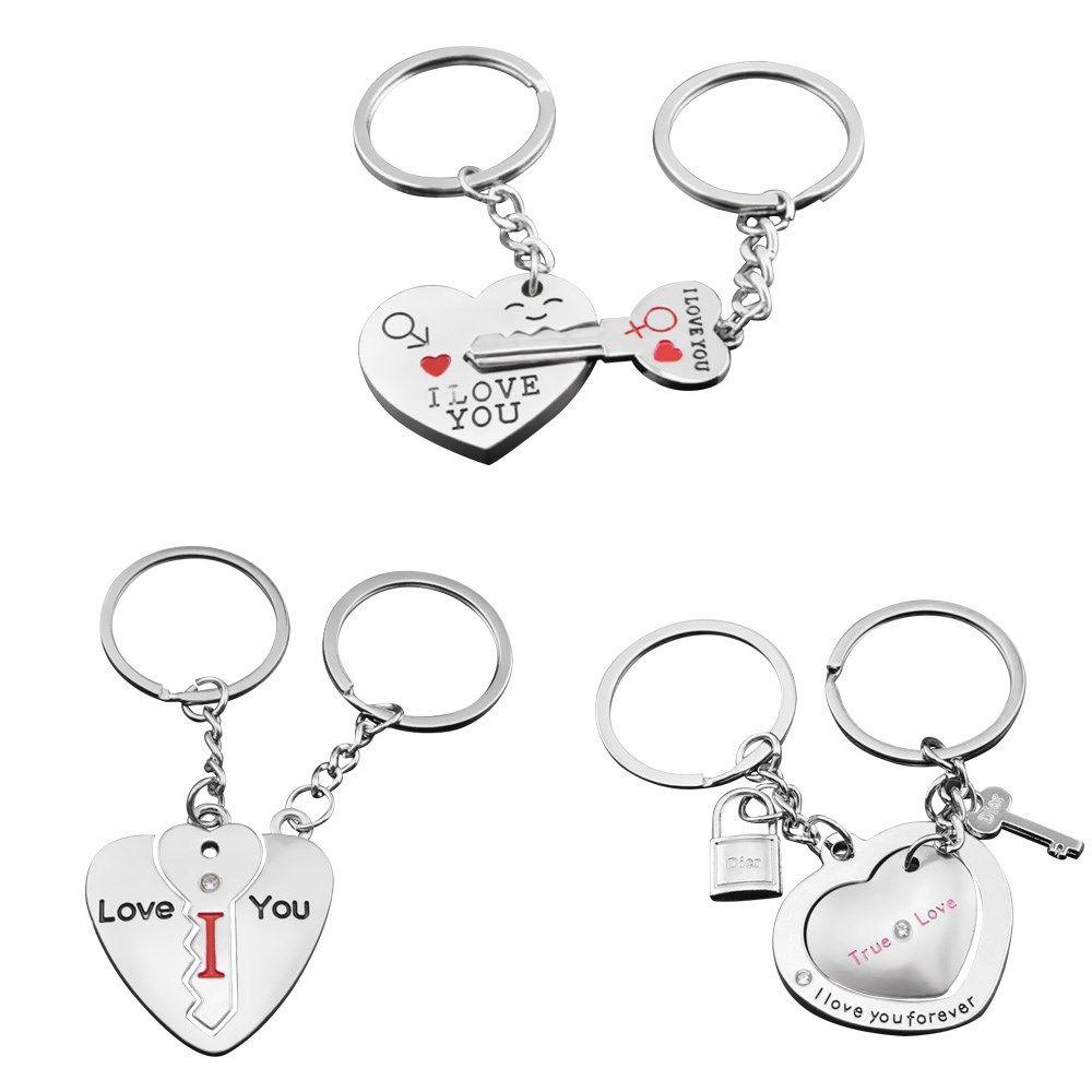 Gantungan Kunci Desain I Love You Untuk Hadiah Natal