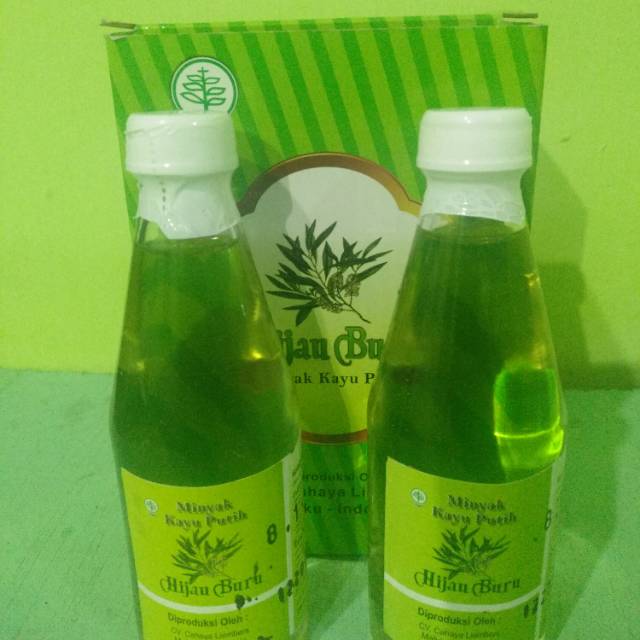 Minyak Kayu Putih Hijau Buru Isi 2 Botol 100 Ml Shopee Indonesia