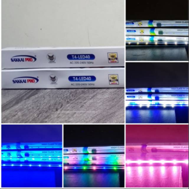LAMPU CELUP BIASA T4-40 / LAMPU CELUP SAKKAI PRO 40CM / LAMPU 6 WATT