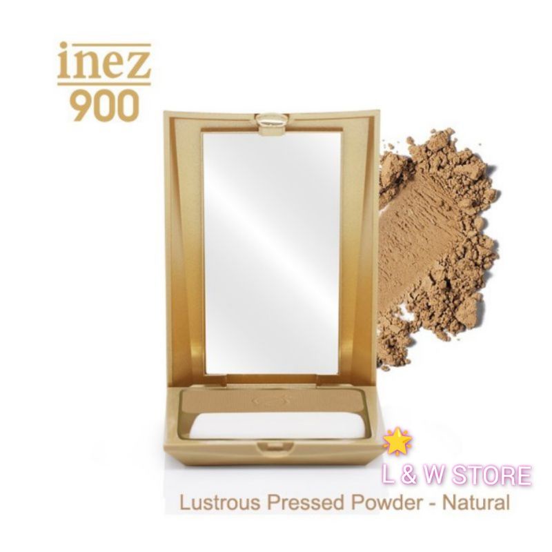 INEZ 900 LUSTROUS PRESSES POWDER/Bedak Inez