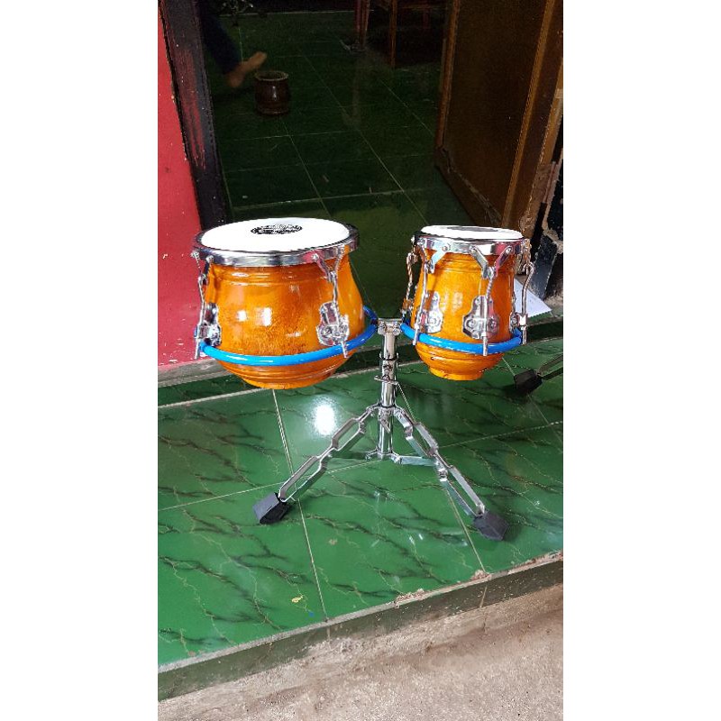 Kendang Ketipung Dangdut Ring V4 Tak V6 Kayu Nangka