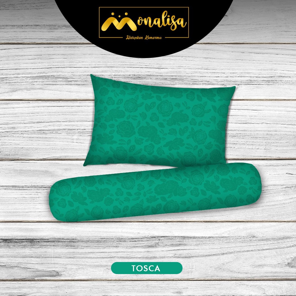 Monalisa Emboss BedCover SET Sprei Uk 100/120 - Tosca