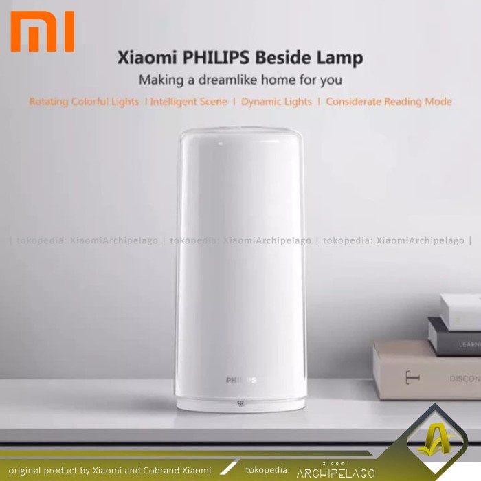 NEW Xiaomi Philips Lampu Tidur Smart Zhirui Smart Bedside Lamp