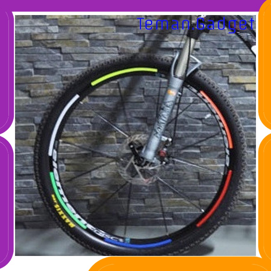 TG-IB509 Bicycle Wheel Reflective Sticker / Stiker Roda Sepeda 8 Strip - A-0001