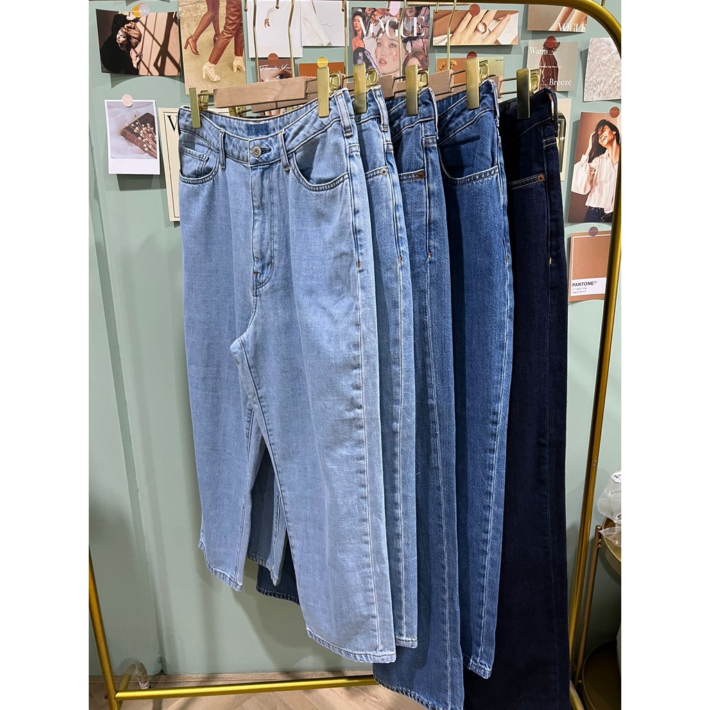 Earth ecology cotton denim pants/ Sisa export