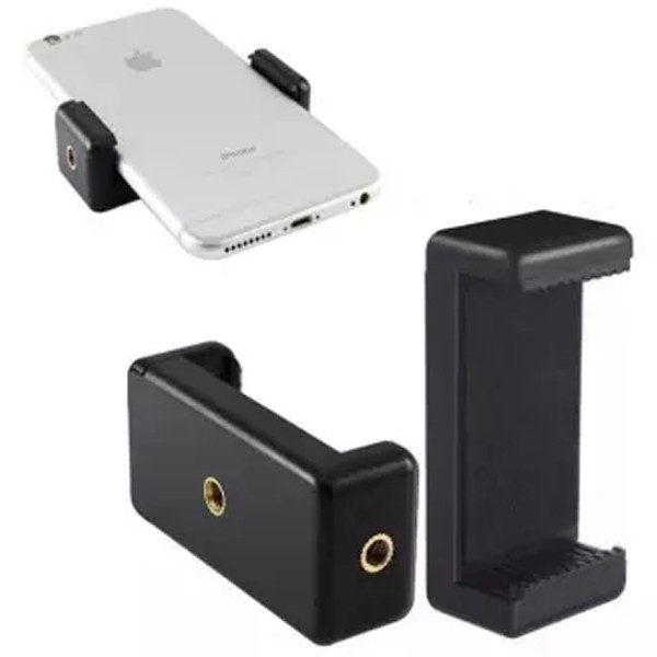 Clamp Holder U Universal 5.5. cm - 8.5 cm/Penjepit Handphone Tongsis/Tripod/Bracket Kamera Sepeda