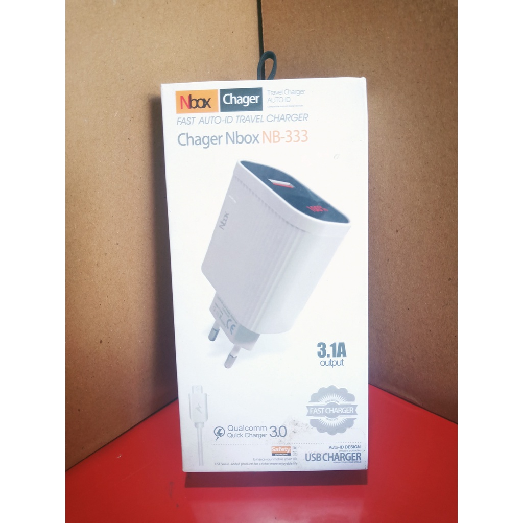 Charger Nbox NB-333 AUTO-ID TRAVEL CHARGER