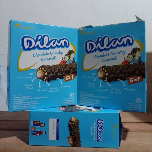 

Garuda Food 'DILAN' Chocolate Crunchy Caramel (24 x 12PC)