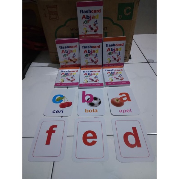 FLASHCARD ABJAD/HURUF