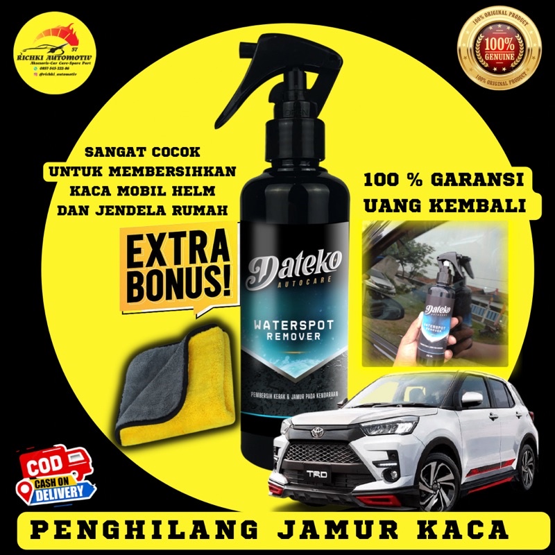 100 % GARANSI - Dateko Penghilang Jamur Kaca Aquarium Lemari Rumah Kamar Mandi | Waterspot Remover 2