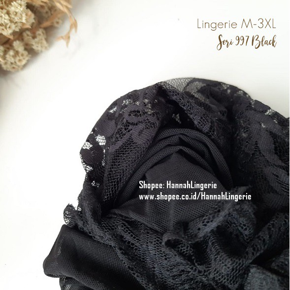 3XL XXL XL L M Premium Lingerie Baju Tidur Seksi Jumbo Wanita Gstring Ukuran Besar BigSize 997
